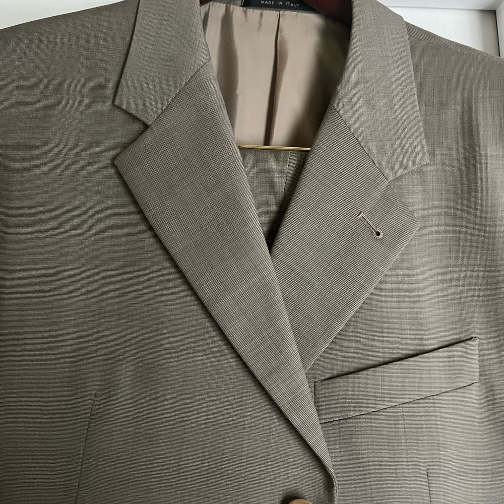 Gray Armani Suit Set